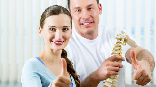 Con un trattamento tempestivo, lo sviluppo dell'osteocondrosi può essere fermato.